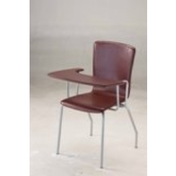 L Shaped PVC Stitched Study Chair With Big Writing Table